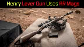 Henry Lever Action Supreme That Utilizes AR Mags - SHOT Show 2024