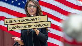 Lauren Boebert's spokesman surrenders after much less than a month, citing U.S. Capitol riot 
