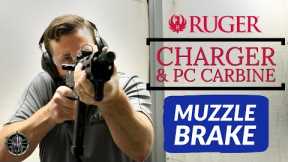Ruger PC Carbine Muzzle Brake & Ruger PC Charger Muzzle Brake Ruger PC Carbine Accessories! M*CARBO