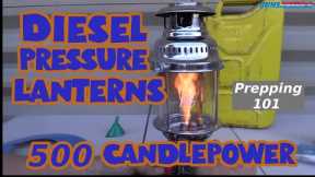 Diesel Powered Pressure Mantel Lanterns - Prepping 101