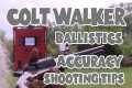 Colt Walker Ballistics, Precision,