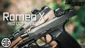 Brand New Sig Sauer Romeo XC And Romeo X Pro Handgun Red Dots