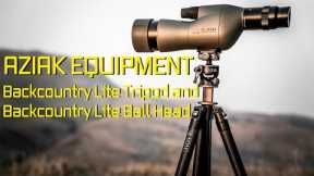 Aziak Equipment Backcountry Lite Tripod and Backcountry Lite Ball Head [Product Video] Hunt365