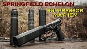 Suppressor Testing On The New Springfield Echelon 9mm