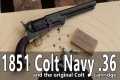 Original Colt 1851 Navy revolver