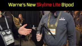 Warne Skyline Lite Bipod - SHOT Show 2024
