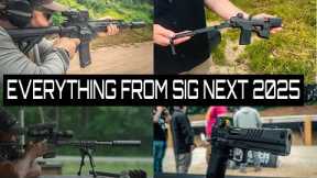 Everything New from SIG NEXT 2025