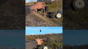 Before and after with the HCEC Echelon Compensator from Herrington Arms #shorts