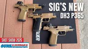 SIG Introduces the NEW DH3 P365 -- SHOT Show 2026