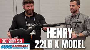 New Henry Lever Action 22LR -- SHOT Show 2026