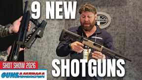 9 NEW Shotguns from SHOT Show 2026